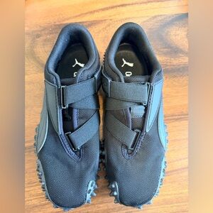 Puma youth Black Slip-On Sneakers